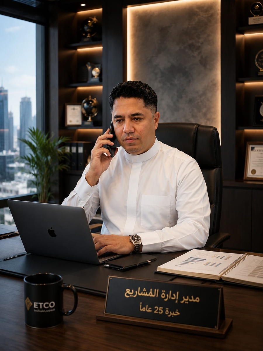 تواصل مع فريق المشاريع